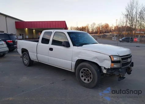 2006 Chevrolet Silverado 1500 Work Truck из США, поврежденный, VIN 1GCEC19X66Z141436